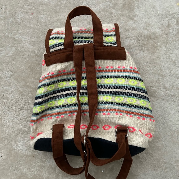 Colorful Patterned Backpack - Picture 3 of 3